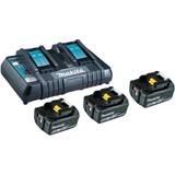 Makita Laddare - Verktygsbatterier Batterier & Laddbart Makita Power Source-Kit 18V
