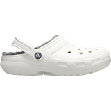 Crocs Rem Tofflor & Sandaler Crocs Classic Lined - White/Grey