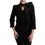 Blommiga Jackor Dolce & Gabbana Women's Floral Jacquard Blazer Silk Jacket