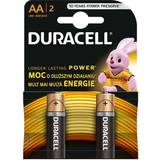 Aa duracell batterier Duracell Alkaliska AA-batterier 2-pack
