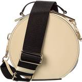 Zac Posen Handväskor Zac Posen Belay Top Handle Leather Drum Bag - Beige