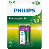 Philips NiMH Batterier & Laddbart Philips 9V 6HR61
