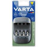 Varta Blåa - Laddare Batterier & Laddbart Varta Eco Charger Hushållsbatteri AC