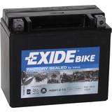 Exide Batterier - Motorcykelbatteri Batterier & Laddbart Exide AGM12-10