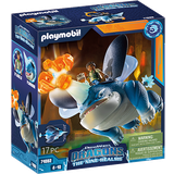 Drakar Lekset Playmobil Dragons Nine Realms: Plowhorn & D'Angelo 71082