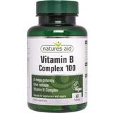 Natures Aid D-vitaminer Vitaminer & Kosttillskott Natures Aid Mega Potency Vitamin B Complex, 60 Tablets 60 st