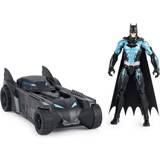Superhjältar Actionfigurer Spin Master Batman Batmobile with Hood to Open