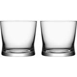 Munblåsta Whiskyglas Orrefors Grace Double Old Fashioned Whisky Glass 39cl 2pcs