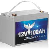 Batterier - Bilbatterier Batterier & Laddbart Lifepo4 12V 100Ah