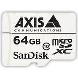 64 GB - microSDHC Minneskort & USB-minnen Axis Surveillance microSDHC Class 10 20/20MB/s 64GB