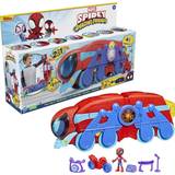 Plastleksaker - Superhjältar Lekset Hasbro Marvel Spidey & His Amazing Friends Spider Crawl R 2 in 1 Headquarters Playset