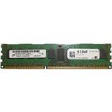 Dell DDR3 RAM minnen Dell DDR3 modul 4 GB DIMM 240-pin 1333 MHz PC3-10600 1.35 V registrerad ECC för R5500, T3600, T5500, T5600, T7500, T7600 PowerEdge M520, R320, R820, T320, T420