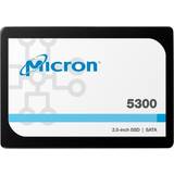 Micron S-ATA 6Gb/s Hårddiskar Micron 5300 Max MTFDDAK3T8TDT-1AW1ZABYYR 3.84TB