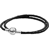 Pandora Moments Bracelet - Silver/Black