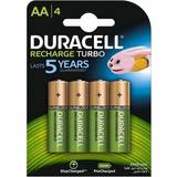 Duracell Batterier - NiMH Batterier & Laddbart Duracell Laddningsbara 2500mAh AA-Batterier 4-pack