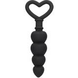 Shots Toys Analkulor Shots Toys Ouch Silicone Anal Love Beads Black