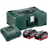 Laddare - Verktygsbatterier Batterier & Laddbart Metabo Startpaket 18V 2x5,5Ah LiHD ASC Ultra MetaLoc