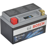 Mc batterier 12v Bosch MC litiumbatteri LT12A-BS 12 V 3,5 Ah pol till vänster