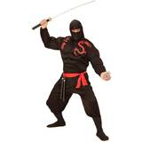 Fighting Dräkter & Kläder Widmann Ninja with Muscles Costume