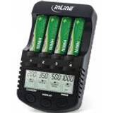 InLine Batterier & Laddbart InLine 01287 Premium snabbladdare, NiCd NiMH AA och AAA, upp till 1 000 mA