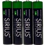 Sirius Batterier & Laddbart Sirius DecoPower AAA uppladdningsbart batteri 4st/set