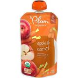 Citron/lime Barnmat & Ersättning Plum Organics Apple & Carrot Baby Food 113g