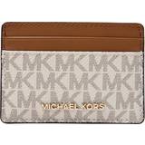 Plånböcker & Nyckelhållare Michael Kors Money Pieces Card Holder - Cream