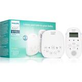 Blåa - Tvåvägskommunikation Babyvakter Philips Avent Baby Monitor SCD715 digital babymonitor med ljud