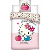 Hello Kitty - Multifärgade Barnrum Licens Junior Hello Kitty Duvet Cover Set 100x140cm