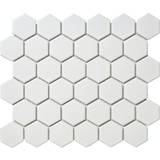 Cello Mosaik Hexagon 32,5X28,1 Vit Matt 0,091 m²/pkt