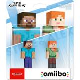 Minecraft nintendo Nintendo Amiibo Steve & Alex Smash Bros Collection