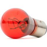 Röda Halogenlampor Philips BAW15D (PR21/5W) Glödlampa Röd