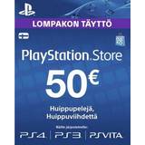 Presentkort Sony PlayStation Live Card - 50€ - PS4 & PS3