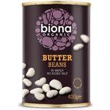 Biona Pasta, Ris & Bönor Biona Organic Butter Beans 400g