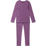 Reima Kid's Wool Base Layer Set Taival - Cold Pink