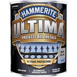 Hammarlack silver Hammerite Metallfärg Ultima Smooth silver Metallfärg Silver 0.75L