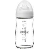 Mininor Nappflaskor Mininor Glass Bottle 0M 240ml