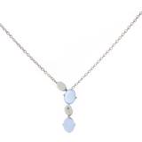 Grå Smycken Morellato SYV02 Necklace - Silver/Grey/Blue