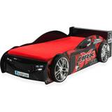 Cars - Svarta Sängar Furniturebox MRX Car 200 X 90 90x200cm