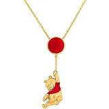 Disney Halsband Disney Winnie The Pooh Floating Balloon Necklace - Gold/Red