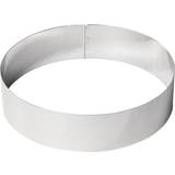 De Buyer Stainless Steel Mousse Tårtring 24 cm