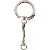 Nyckelringar på rea Creativ Company Key Ring with Chain - Silver