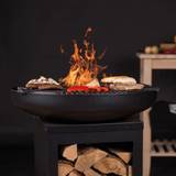 Galler, Plattor & Rotisserie BBGrill Outdoor Plancha Griddle Matanzas Steel Matte Black Barbecue Roaster