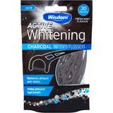 Wisdom Tandblekning Wisdom Active Whitening Charcoal Floss Harps Pack Of