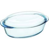 Pyrex Grytor Pyrex Essentials Oval Casserole 4L 459A000/6143 with lid
