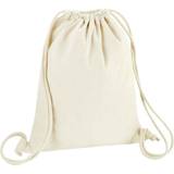 Westford Mill Revive Recycled Drawstring Bag (One Size) (Natural)