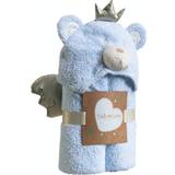 Clair De Lune Barn- & Babytillbehör Clair De Lune Little Bear Hooded Blanket-Blue (NEW)