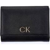 Calvin Klein Polyuretan Plånböcker & Nyckelhållare Calvin Klein Recycled Faux Leather Trifold RFID Wallet - BLACK One