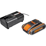 Worx Batterier Batterier & Laddbart Worx 20V Batteri 4Ah med Laddare