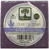 Bioselect Bad- & Duschprodukter Bioselect Handmade Lavender Olive Oil Soap GR